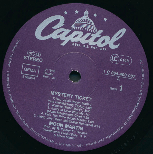 Moon Martin – Mystery Ticket – Bild 3