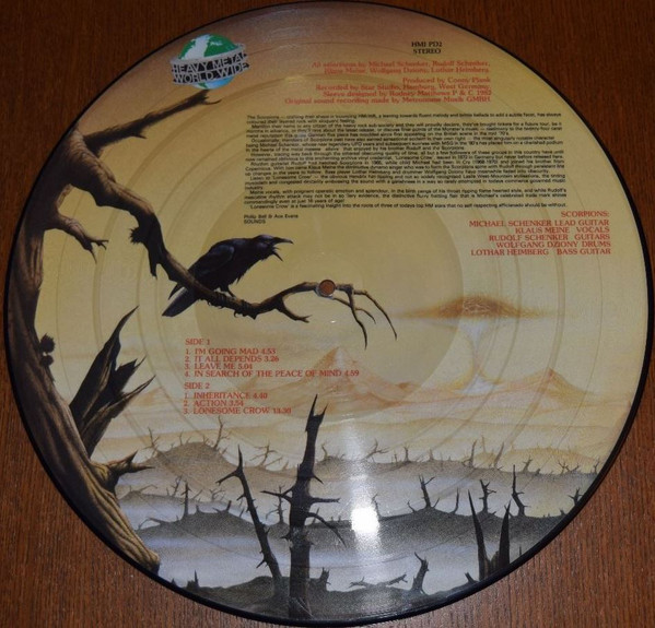 Scorpions – Lonesome Crow (Picture-Disc) – Bild 2