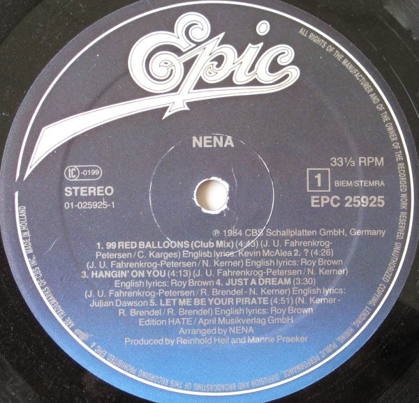 Nena – International Album – Bild 3