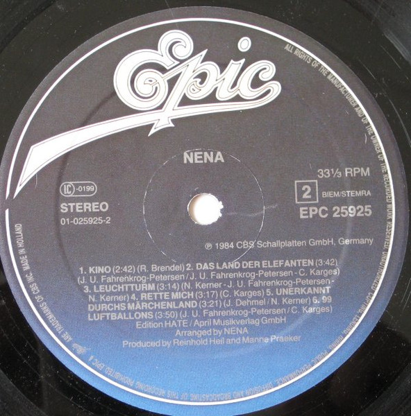 Nena – International Album – Bild 4