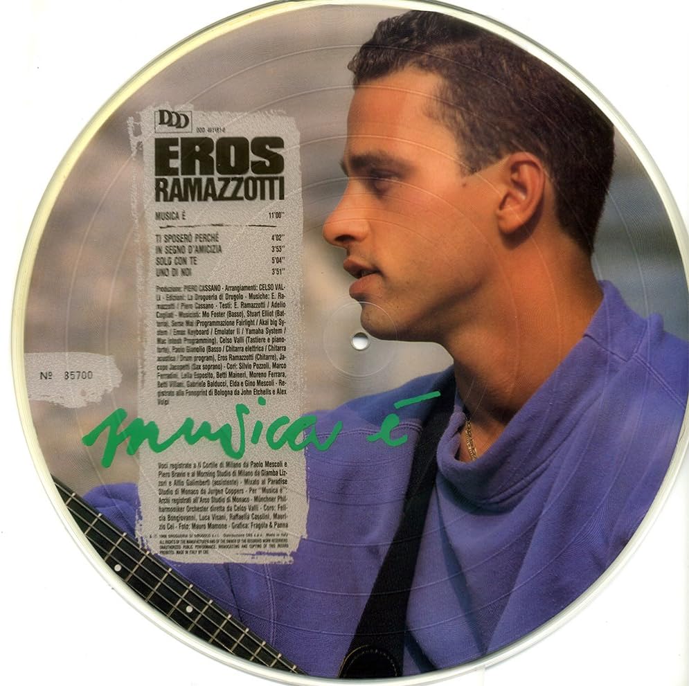Eros Ramazzotti – Musica É (PICTURE-DISC) – Bild 3