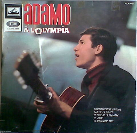 Adamo – Adamo À L'Olympia