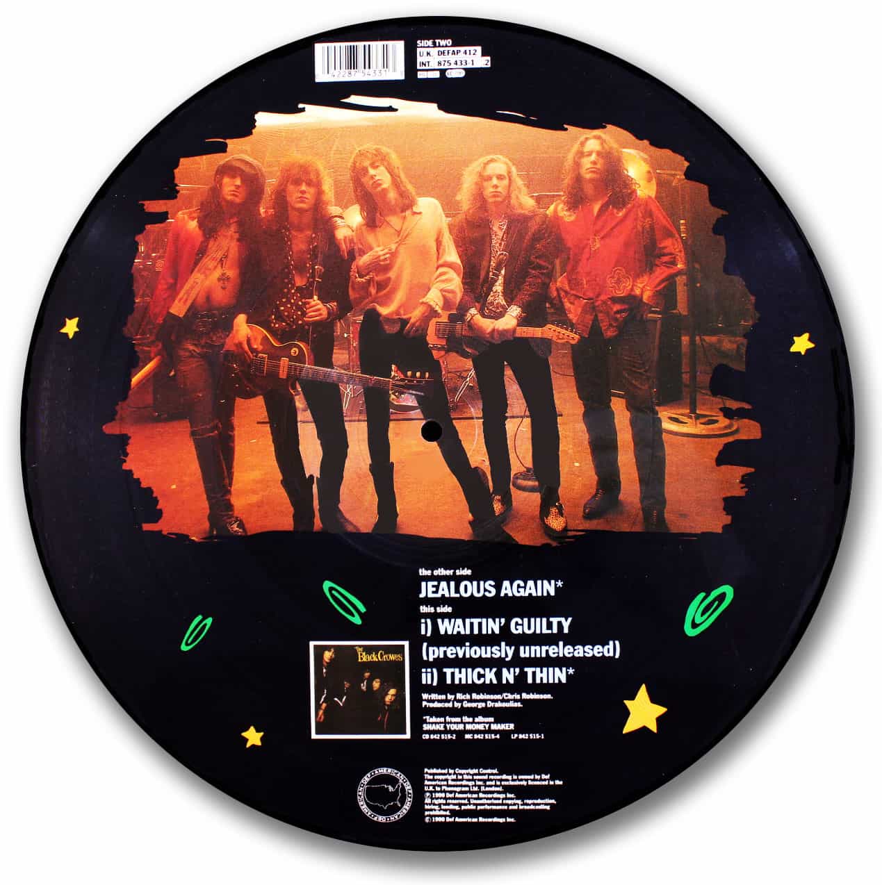 The Black Crowes – Jealous Again (Picture-Disc) – Bild 4
