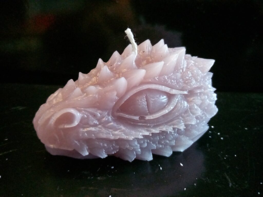 Kerzen (Drachen-Kopf)