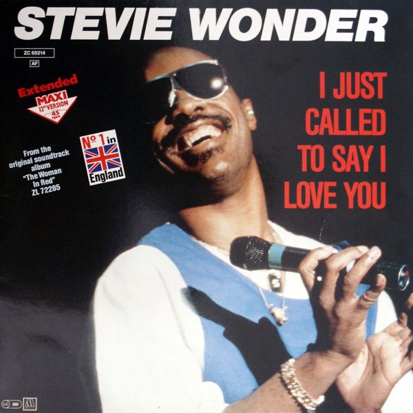 Stevie Wonder – I Just Called To Say I Love You