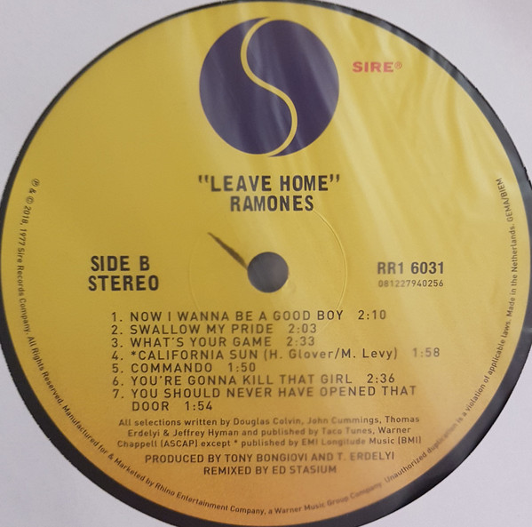 Ramones – Leave Home (NEU-VERSCHWEISST) – Bild 4