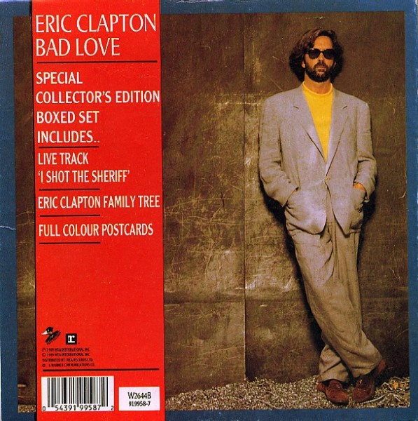 Eric Clapton ‎– Bad Love (7" Box-Set)