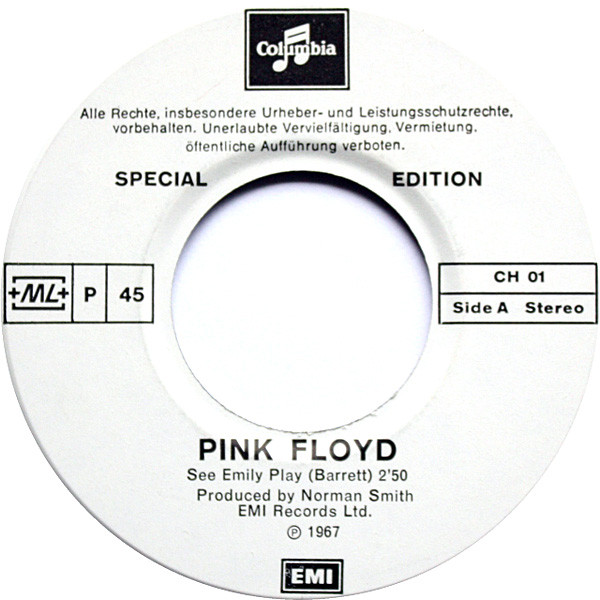Pink Floyd ‎– See Emily Play