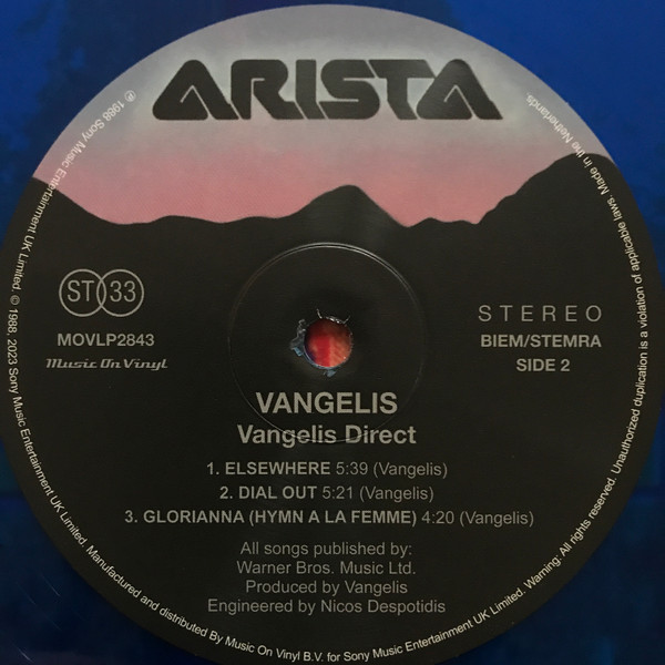 Vangelis – Direct (NEU) – Bild 4