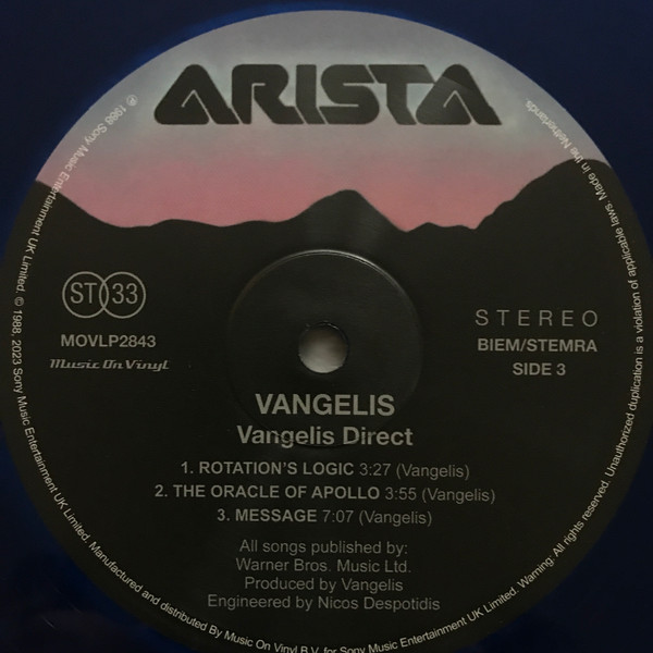 Vangelis – Direct (NEU) – Bild 5