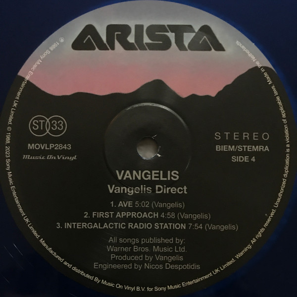 Vangelis – Direct (NEU) – Bild 6