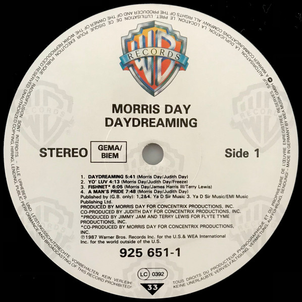 Morris Day – Daydreaming – Bild 3