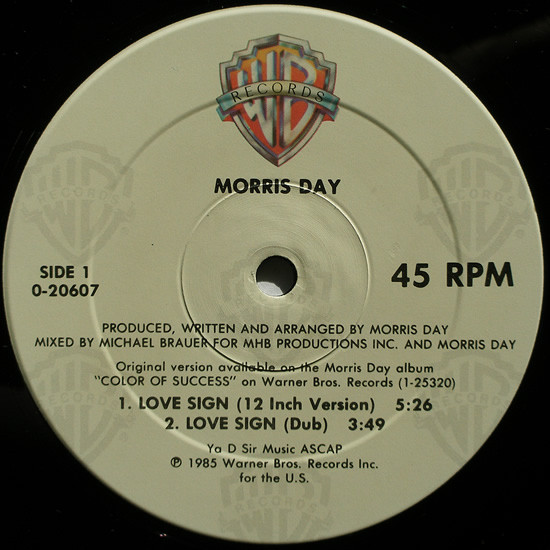 Morris Day – Love Sign – Bild 3