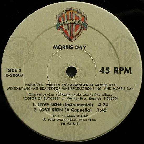 Morris Day – Love Sign – Bild 4