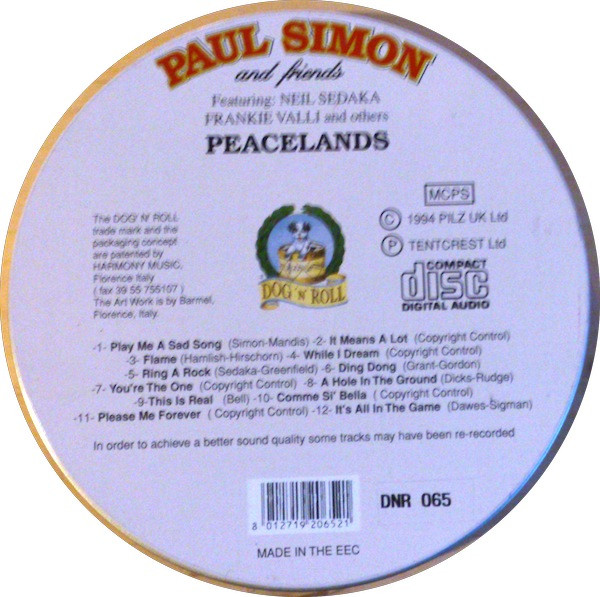 Paul Simon And Friends - Peacelands (CD) – Bild 2