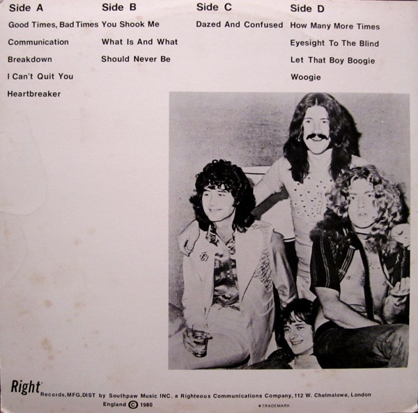 Led Zeppelin – London Live – Bild 2