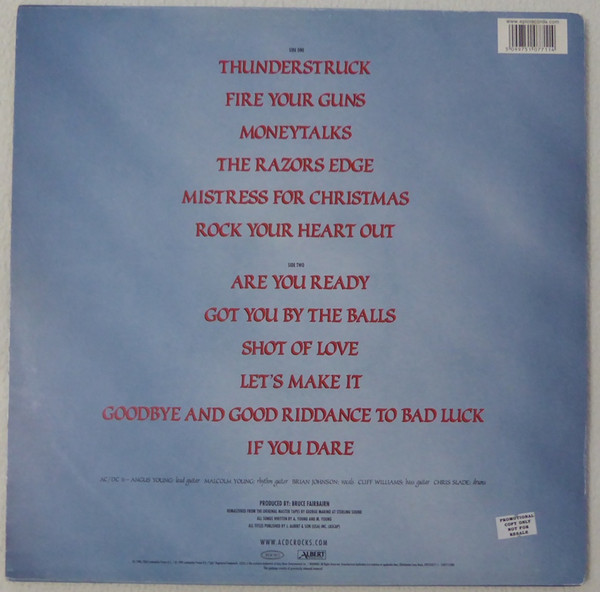 AC/DC – The Razors Edge (NEU-VERSCHWEISST) – Bild 2