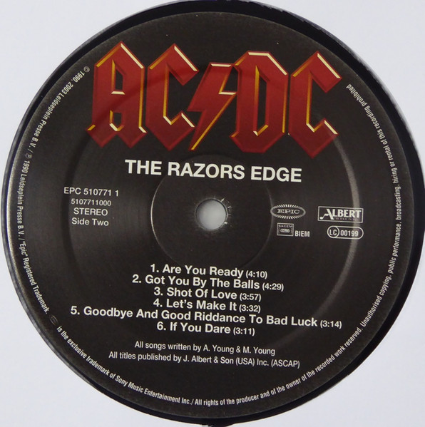 AC/DC – The Razors Edge (NEU-VERSCHWEISST) – Bild 4
