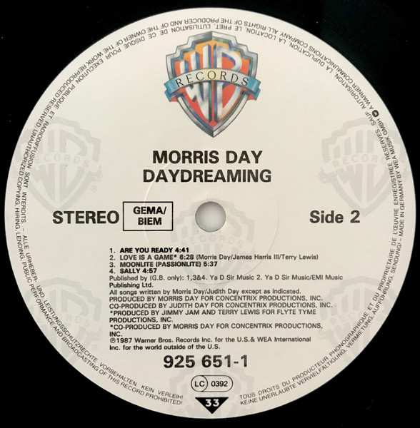 Morris Day – Daydreaming – Bild 4
