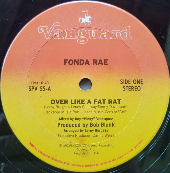 Fonda Rae – Over Like A Fat Rat (NEU-VERSCHWEISST) – Bild 3