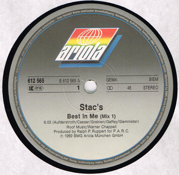 Stac's – Best In Me – Bild 3