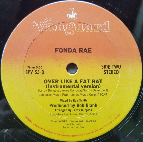 Fonda Rae – Over Like A Fat Rat (NEU-VERSCHWEISST) – Bild 4