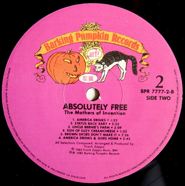 The Mothers Of Invention – Absolutely Free – Bild 4