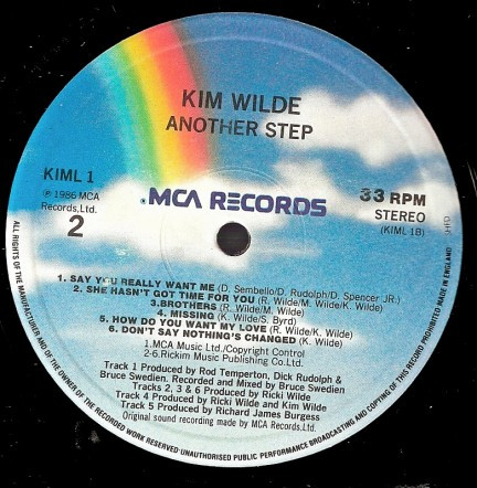 Kim Wilde – Another Step – Bild 4