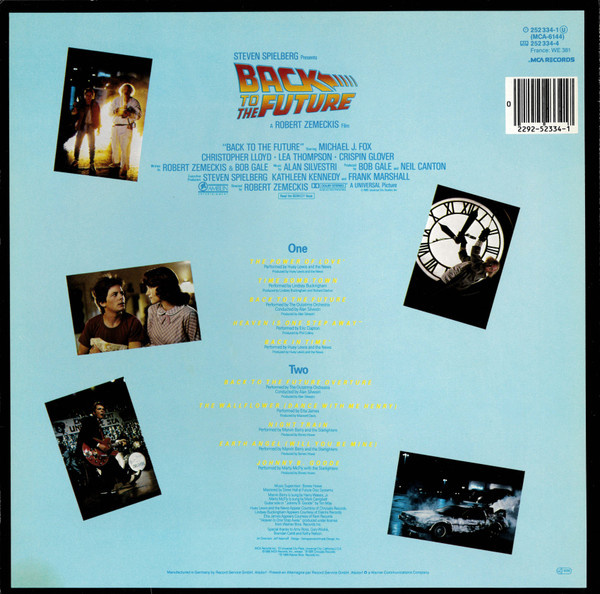 Back To The Future - Music From The Motion Picture Soundtrack – Bild 2
