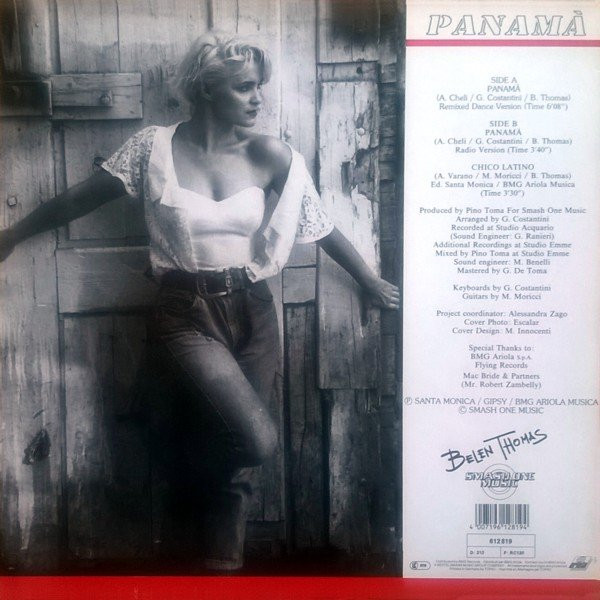 Belen Thomas – Panamà (Remixed Dance Version) – Bild 2
