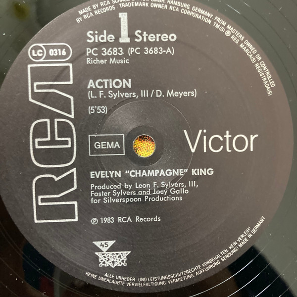 Evelyn "Champagne" King – Action / Let's Get Crazy – Bild 4