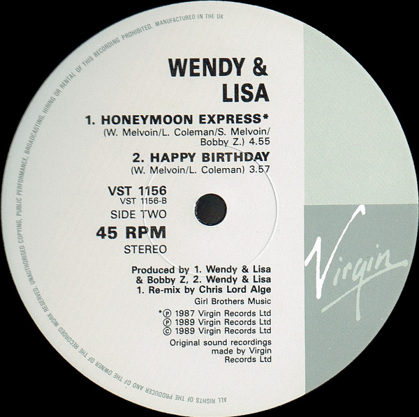 Wendy & Lisa – Are You My Baby? – Bild 3
