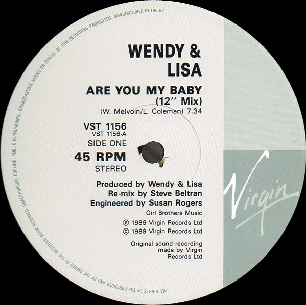 Wendy & Lisa – Are You My Baby? – Bild 4