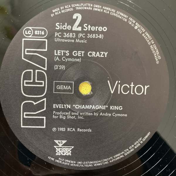 Evelyn "Champagne" King – Action / Let's Get Crazy – Bild 5