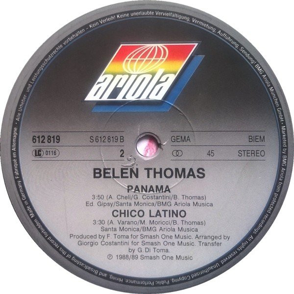 Belen Thomas – Panamà (Remixed Dance Version) – Bild 4