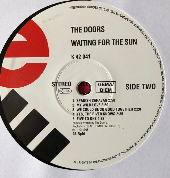 The Doors – Waiting For The Sun (NEU-VERSCHWEISST) – Bild 4