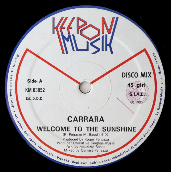 Carrara – Welcome To The Sunshine – Bild 3