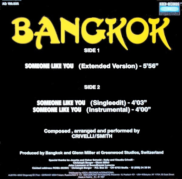 Bangkok – Someone Like You – Bild 2