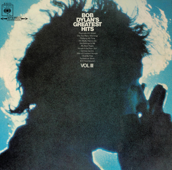 Bob Dylan – Bob Dylan's Greatest Hits Vol 3