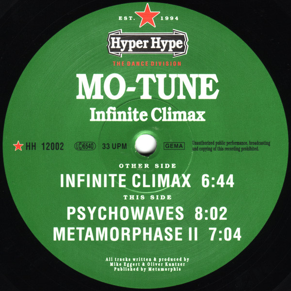 Mo-Tune – Infinite Climax – Bild 3