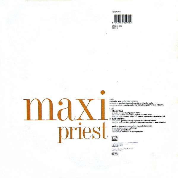 Maxi Priest – Close To You – Bild 2