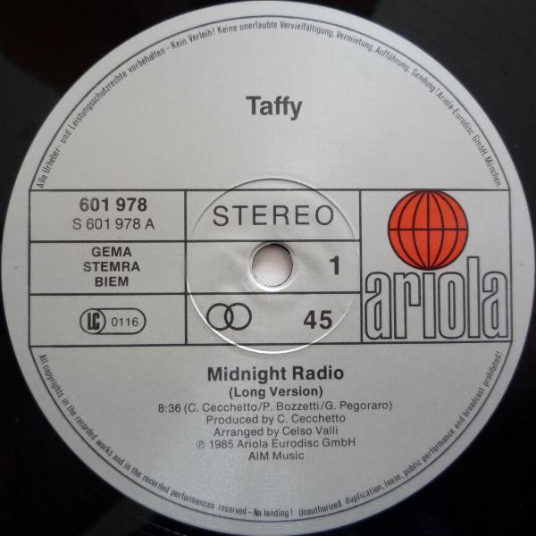 Taffy – I Love My Radio (Midnight Radio) – Bild 3