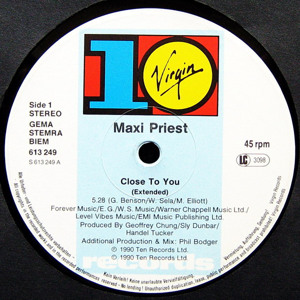 Maxi Priest – Close To You – Bild 3