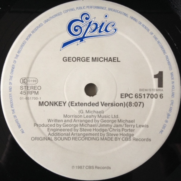 George Michael – Monkey – Bild 3