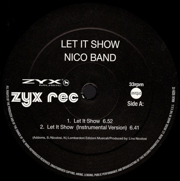 Nico Band – Let It Show – Bild 3