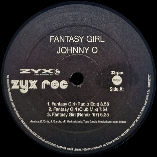 Johnny O – Fantasy Girl – Bild 3