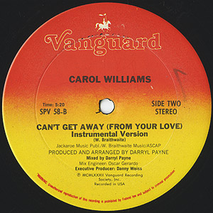 Carol Williams – Can't Get Away (From Your Love) – Bild 4