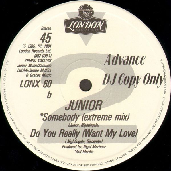 Junior – Do You Really (Want My Love) – Bild 4