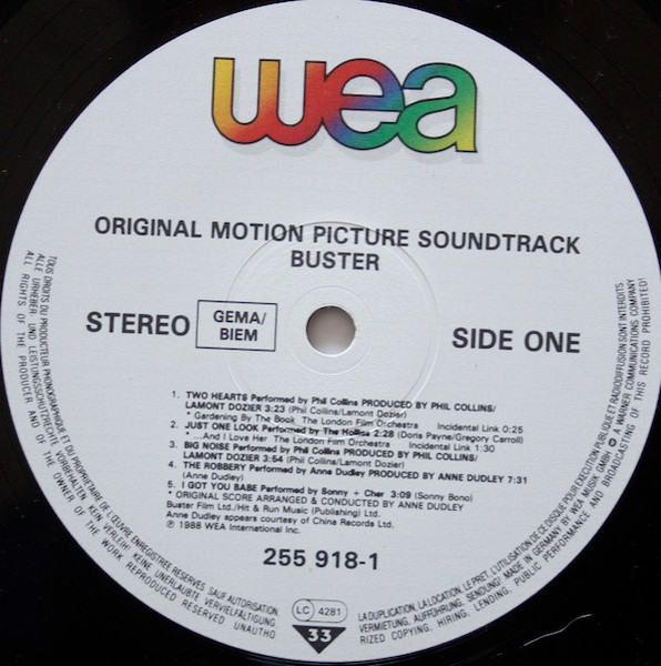 Buster - Original Motion Picture Soundtrack – Bild 3
