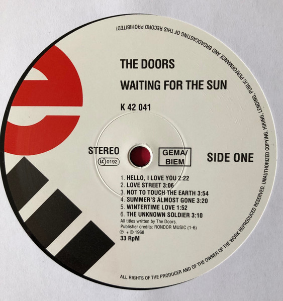The Doors – Waiting For The Sun (NEU-VERSCHWEISST) – Bild 3